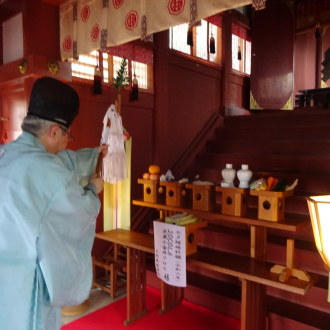 🎋足利織姫神社で七夕短冊御祈願を執り行いました🌟