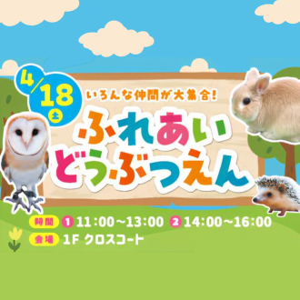 いろんな仲間が大集合！ふれあいどうぶつえん