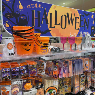 ハロウィンアイテムはセリアで！