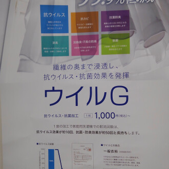 抗ウイルス加工