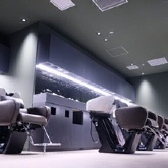 リラックス、シャンプー台