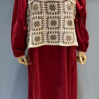 人気のかぎ針風ニット🍁