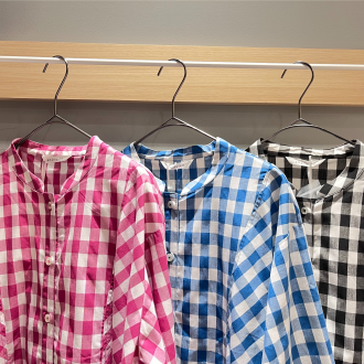 着回し力抜群！ギンガムチェックワンピースのご紹介♪