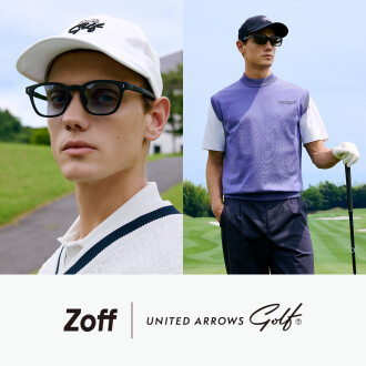 8/23(金)発売！「Zoff」×「UNITED ARROWS GOLF」コラボレーションサングラス第2弾が登場。