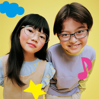 Zoffならはじめてのメガネ作りも安心！ お子様用メガネも約100種類から選べる充実の品揃え