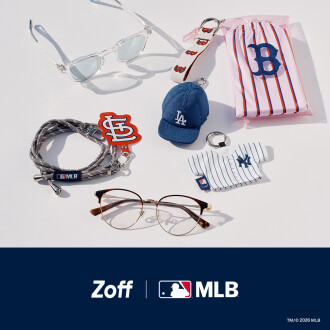 Zoff × MLB 国内アイウェアブランド初のコラボレーションコレクション