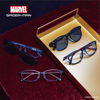 「スパイダーマン」からインスパイアされたアイウェア「MARVEL COLLECTION SPIDER-MAN」第2弾が発売！