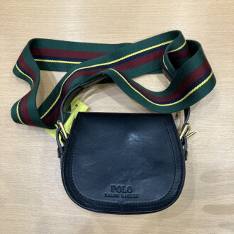ポロ ラルフ ローレン レザーショルダーバッグをお買取しました！
