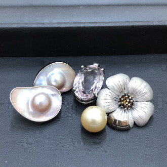 シルバーアクセサリーをまとめてお買取しました！｜宝石・パール付きも査定します✨