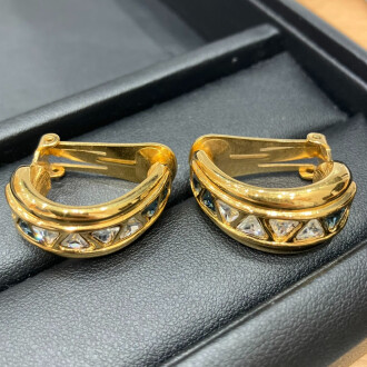 ✨ランバン カラーストーン ヴィンテージ イヤリングをお買取り致しました！