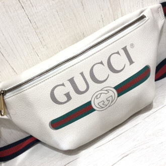 グッチ シェリーライン プリント ボディバッグをお買取♪