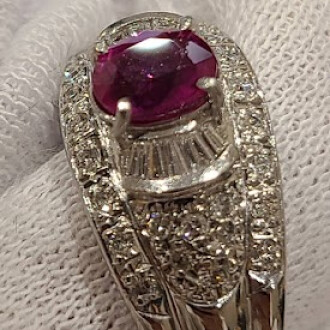 宝飾 ルビー をお買取りいたしました!