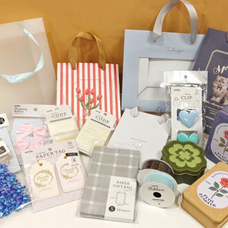 ホワイトデーのラッピング準備はSeriaで💐