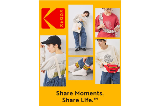 【2F｜SM2 keittio】Samansa Mos2×「KODAK」コラボアイテム/ロンT